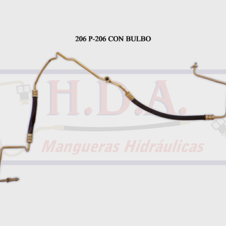 206 P-206 Con Bulbo