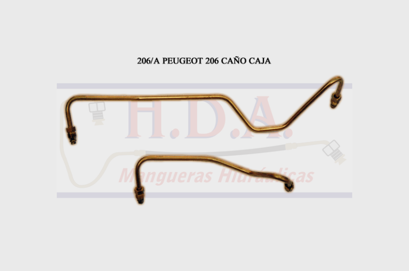 206/A Peugeot 206 Caño Caja