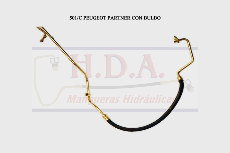 501/C Peugeot Partner Con Bulbo