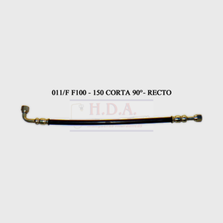 011/F F100-150 Corta 90º Recto
